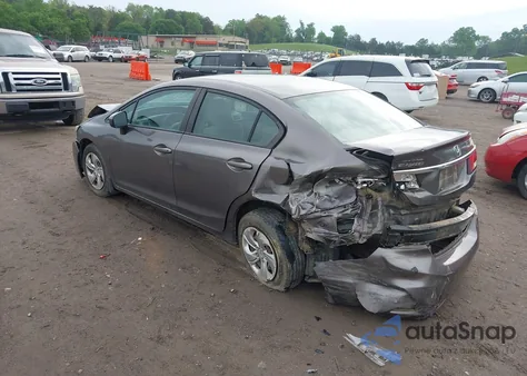 2015 Honda Civic Lx из США, поврежденный, VIN 19XFB2F59FE021237